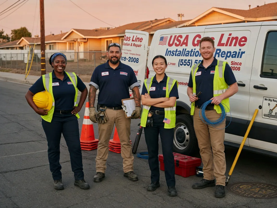 Gas Line Installation company in Sharon, ND